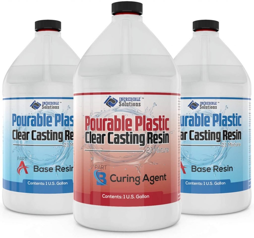 3 Gallon DEEP Pourable Plastic Casting Resin