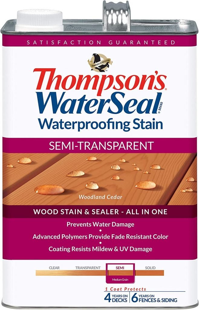 THOMPSONS WATERSEAL TH.042851-16 Semi-Transparent Waterproofing Stain