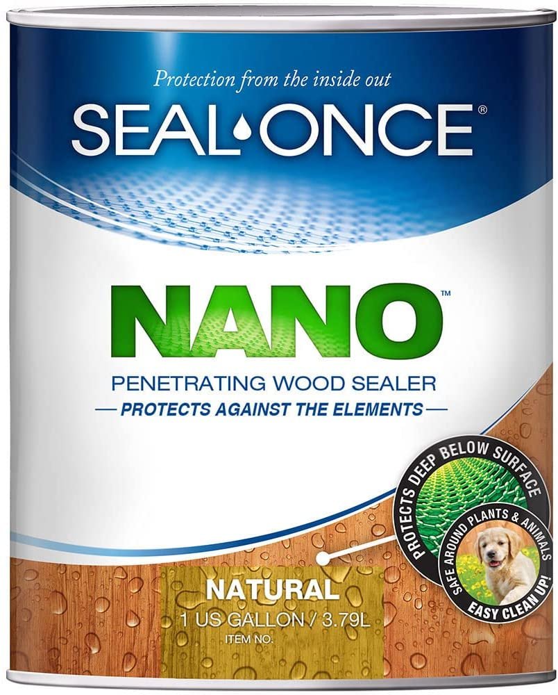 03. SEAL-ONCE Nano+Poly Penetrating Wood Sealer with Polyurethane