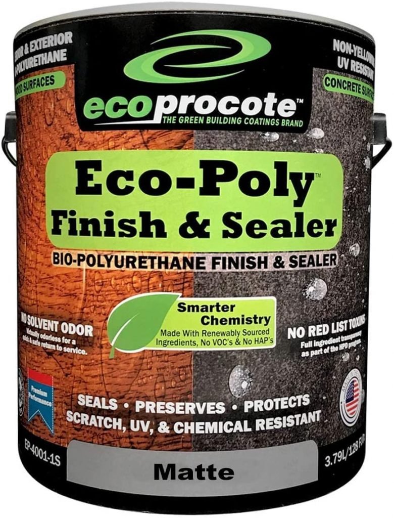 09. Eco-Poly Polyurethane Sealer & Floor Finish, Wood Floor Sealer